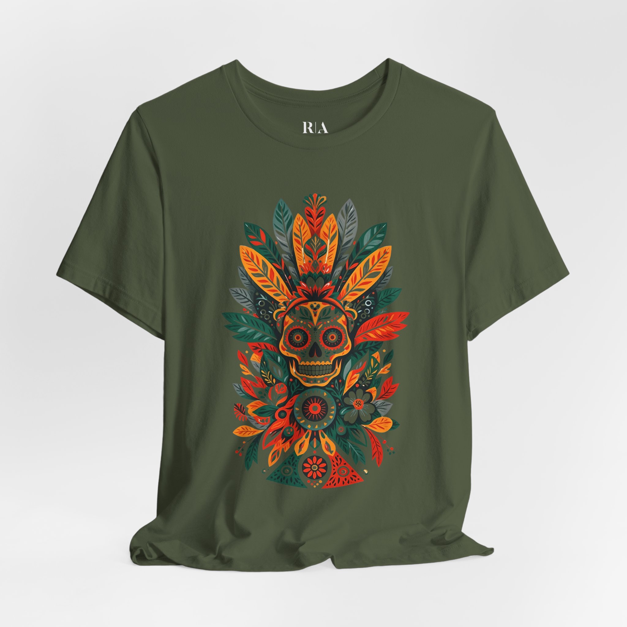 Blooming Spirit - Premium Jersey Cotton Graphic Tee - Image 3
