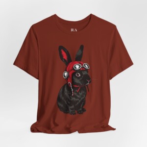 Bunny Bomber - Premium Jersey Cotton Graphic Tee