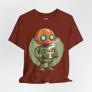 Byte-Sized Barista - Premium Jersey Cotton Graphic Tee
