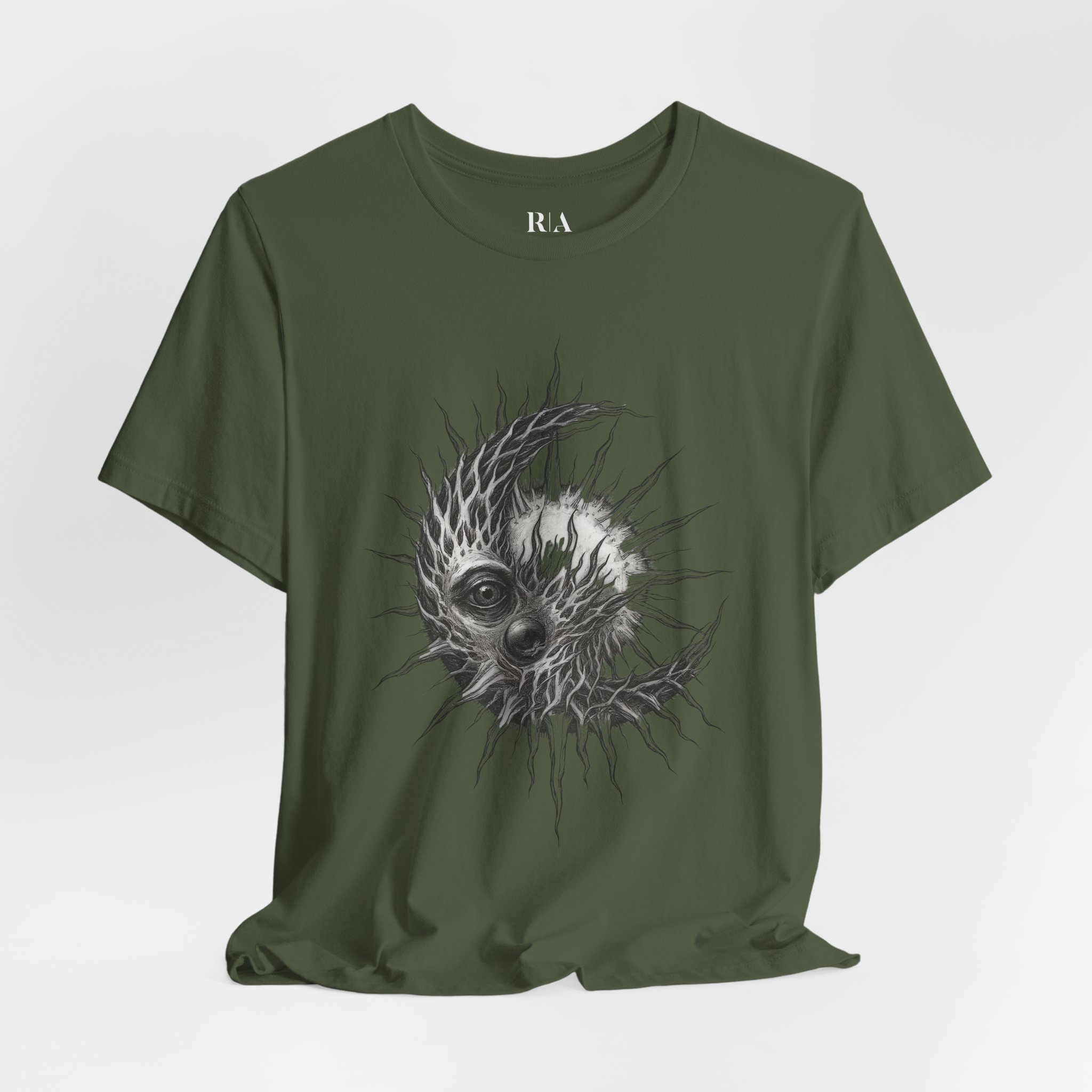 Celestial Schism - Premium Jersey Cotton Graphic Tee - Image 4