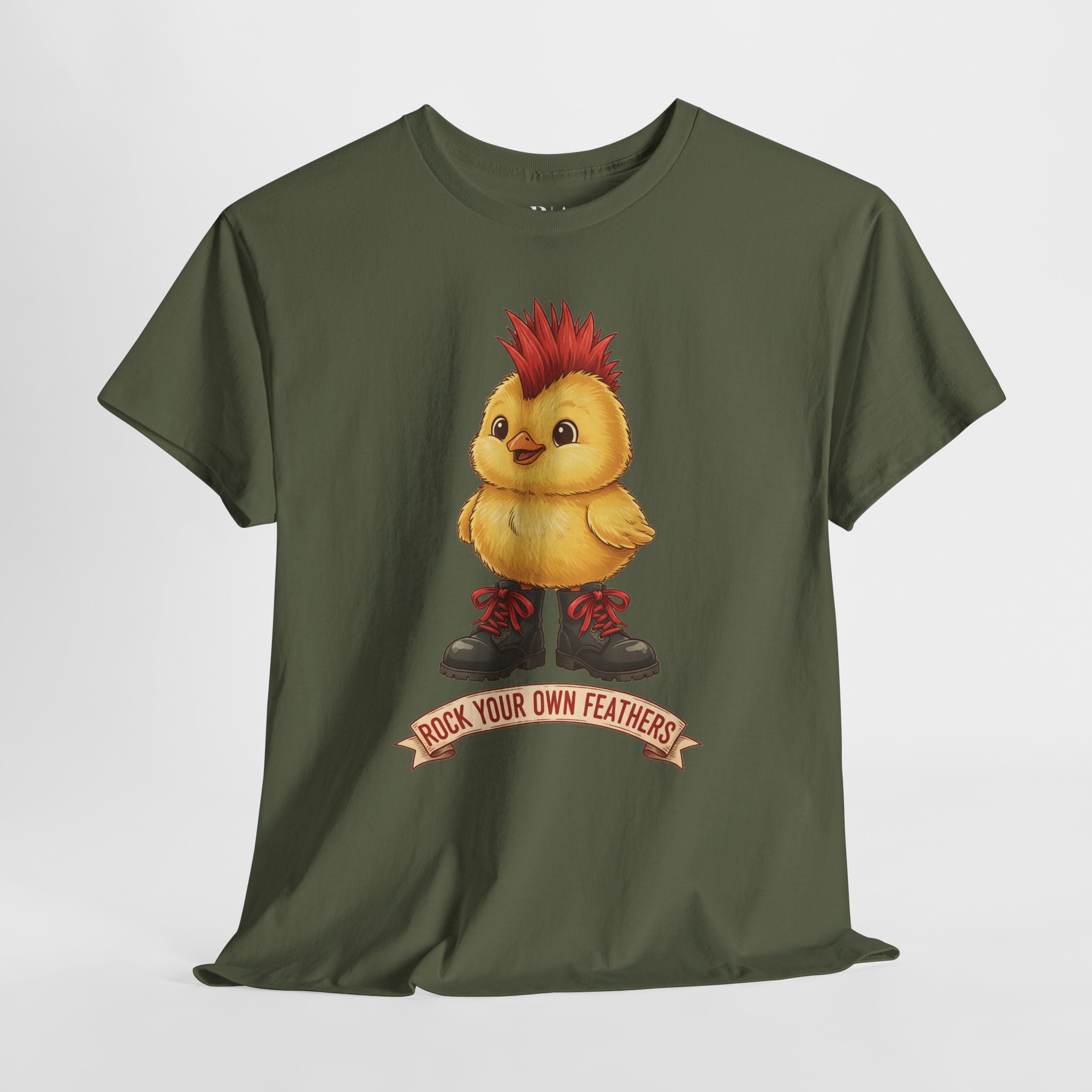 Feathered and Fearless - Graphic Tee - Image 4