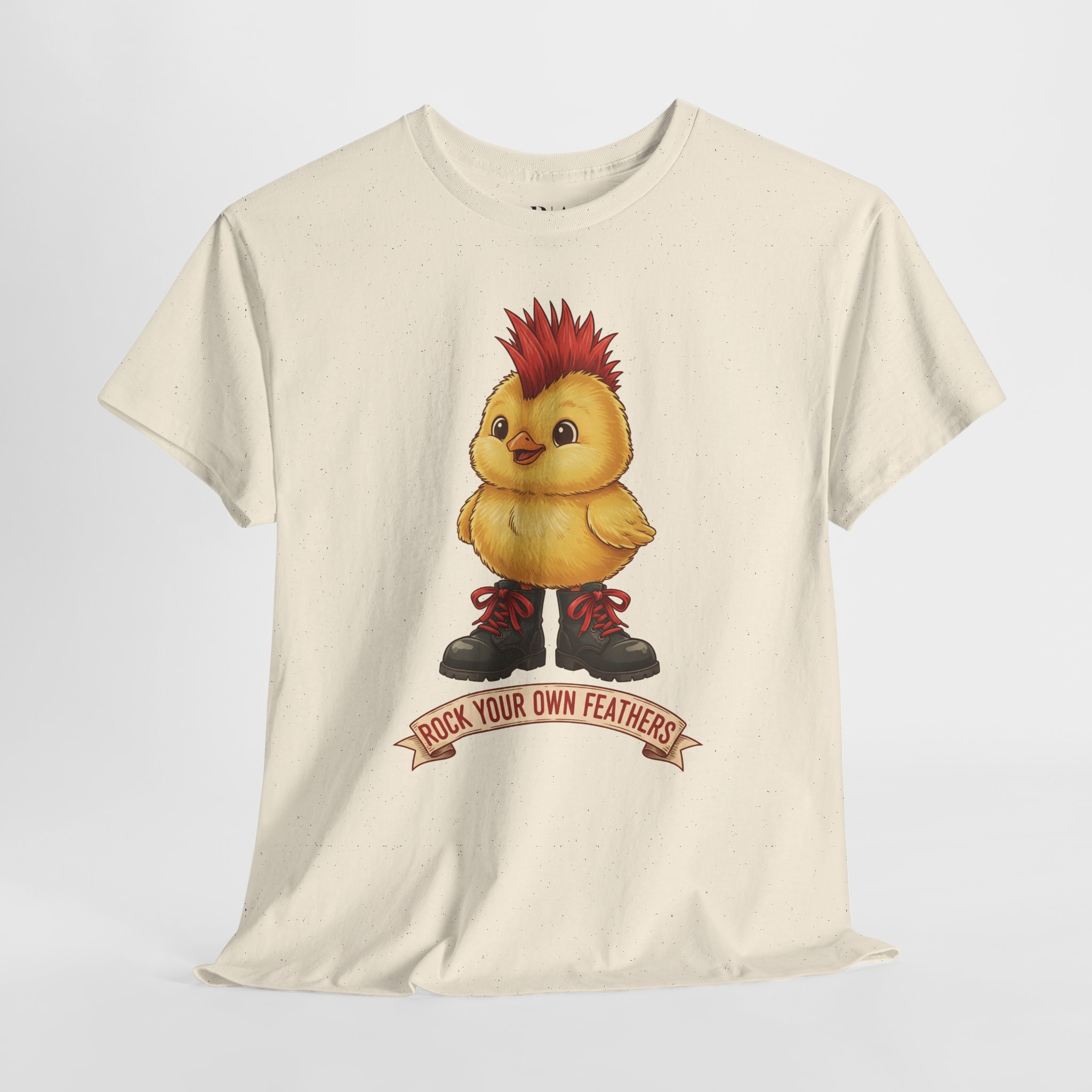 Feathered and Fearless - Graphic Tee - Image 3