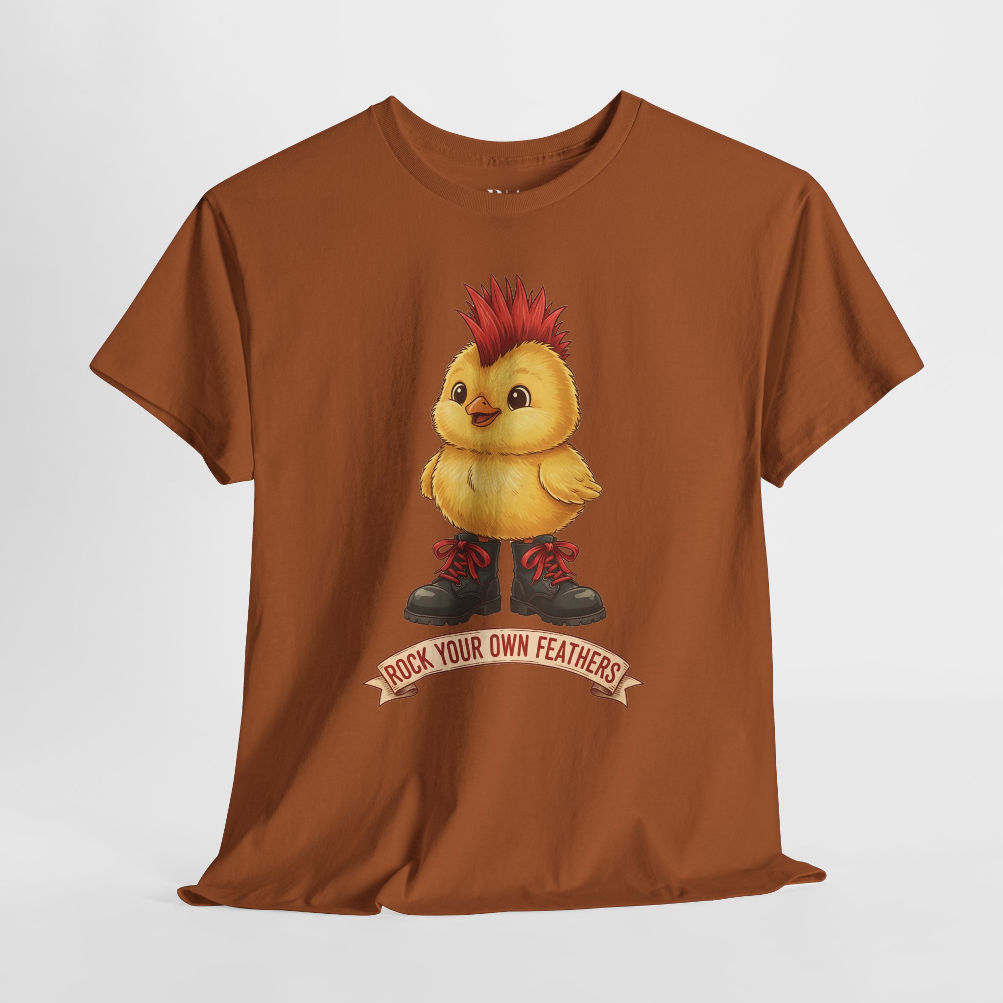 Feathered and Fearless - Graphic Tee - Image 2