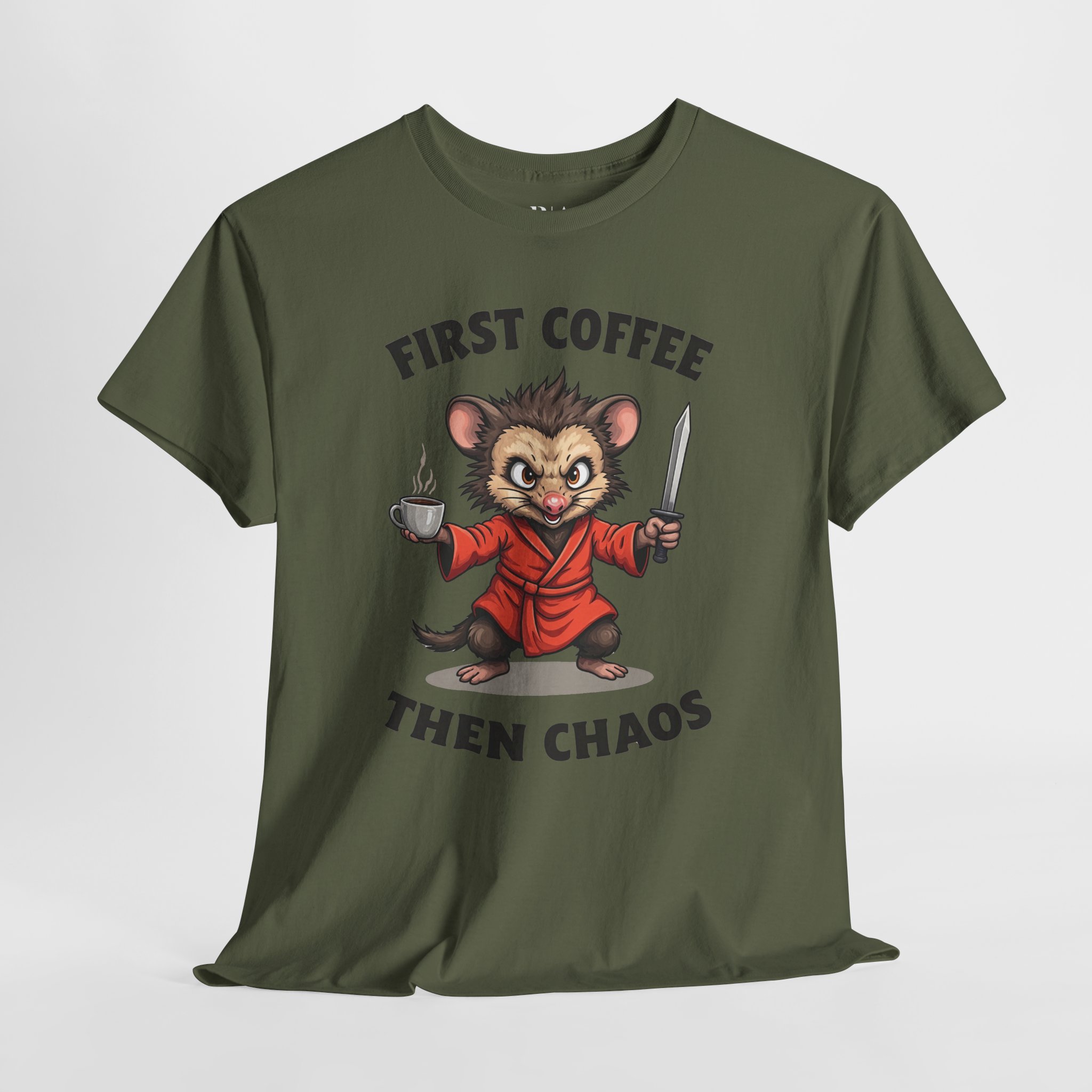 Latte and Ludicrousness - Graphic Tee - Image 3