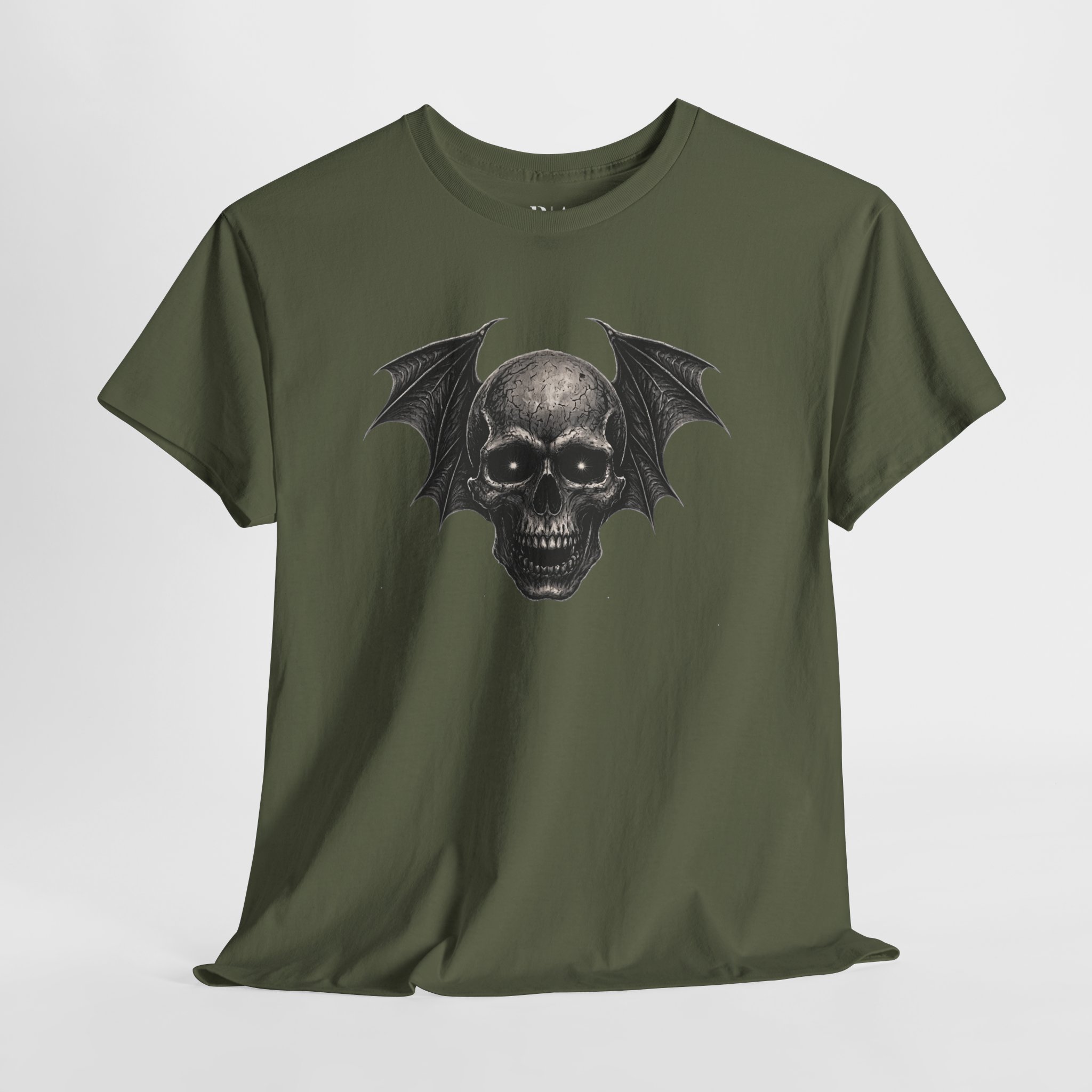 Lunar Awakening Skull and Shadows - Graphic Tee - Image 4