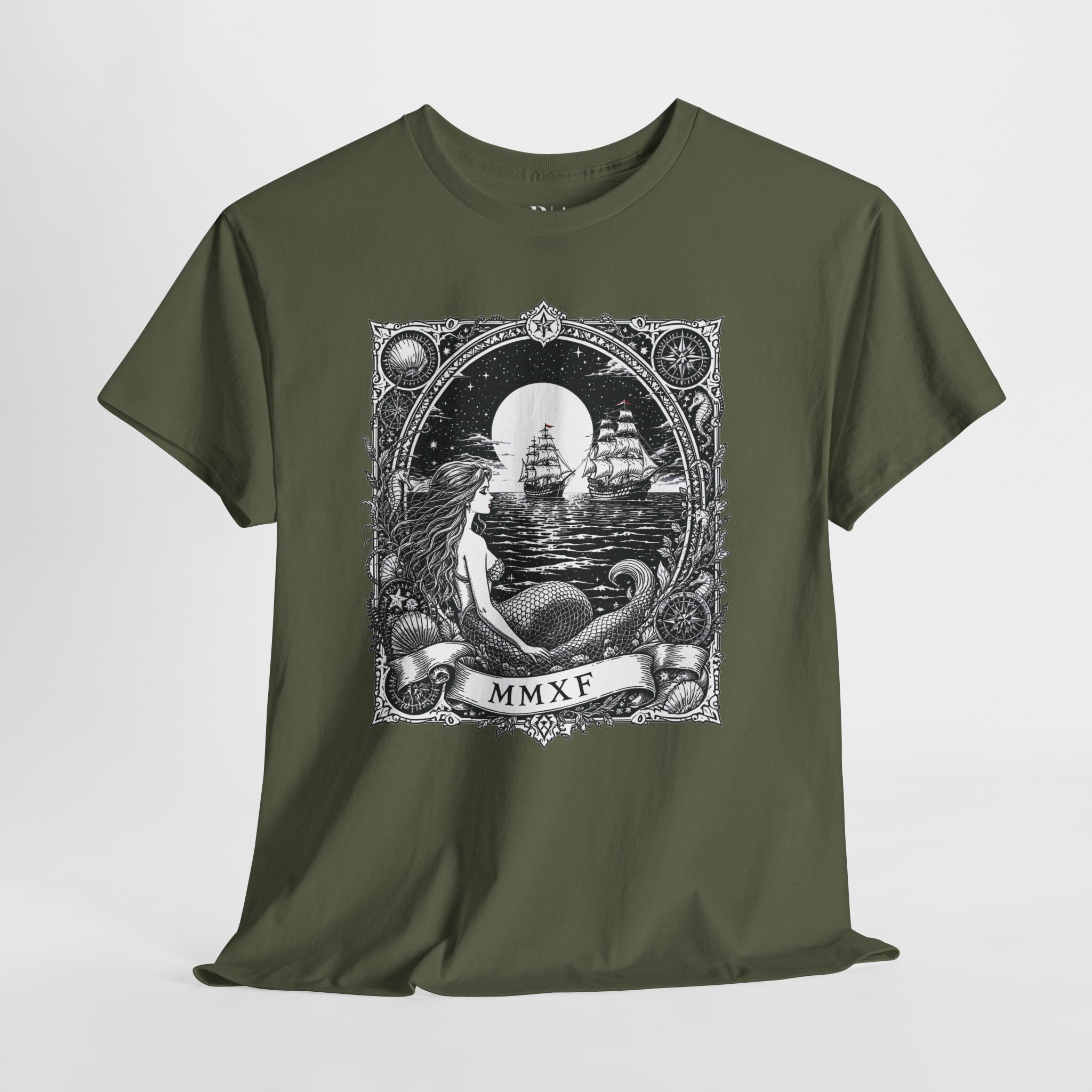 Midnight Mirage The Mermaid’s Watch - Graphic Tee - Image 4