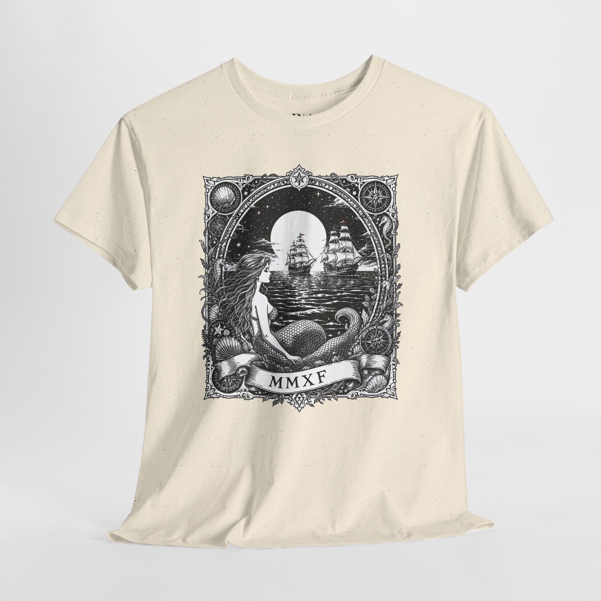 Midnight Mirage The Mermaid’s Watch - Graphic Tee - Image 3