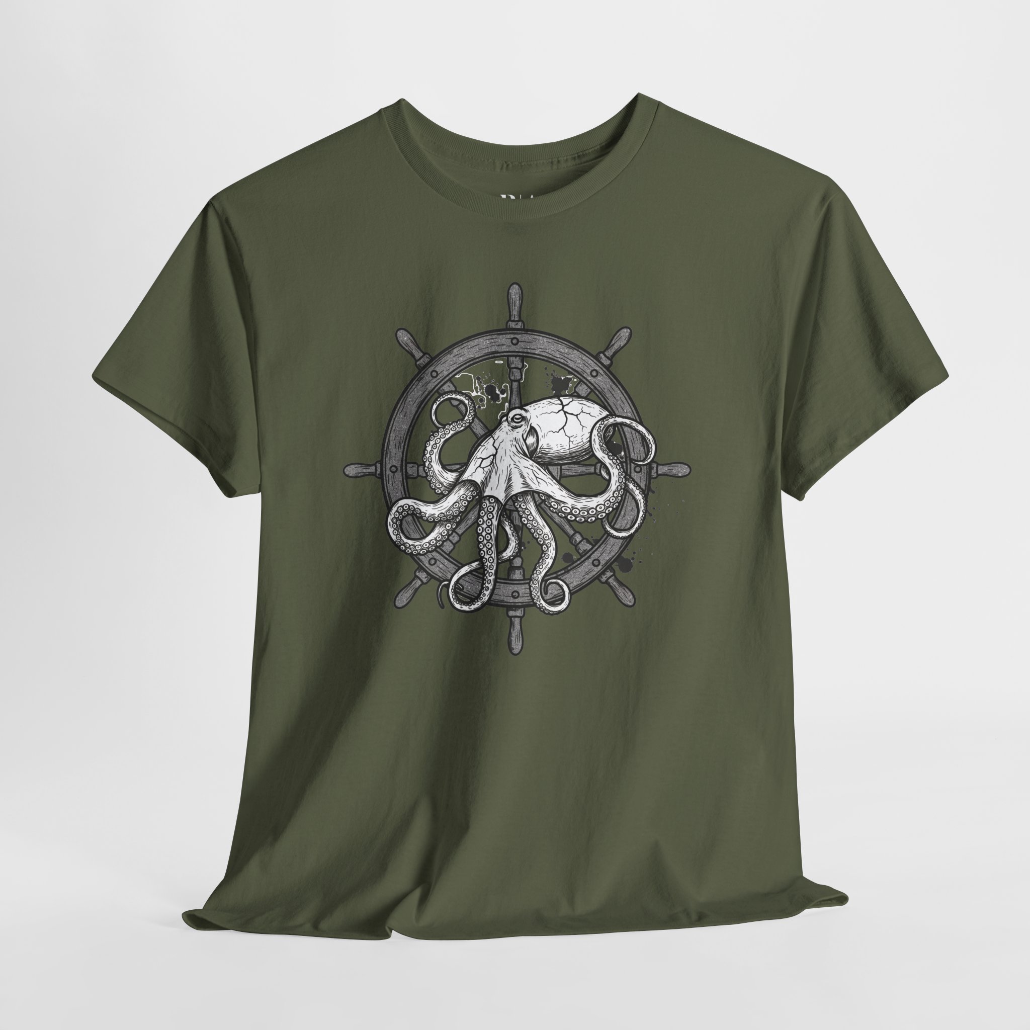 Nautical Tentacles in Command - Graphic Tee - Image 4