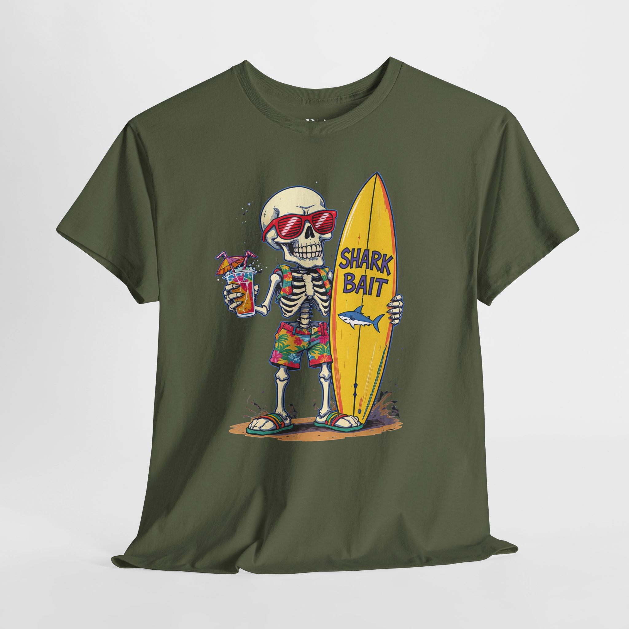 Shark Bait & Sun Shades - Graphic Tee - Image 4
