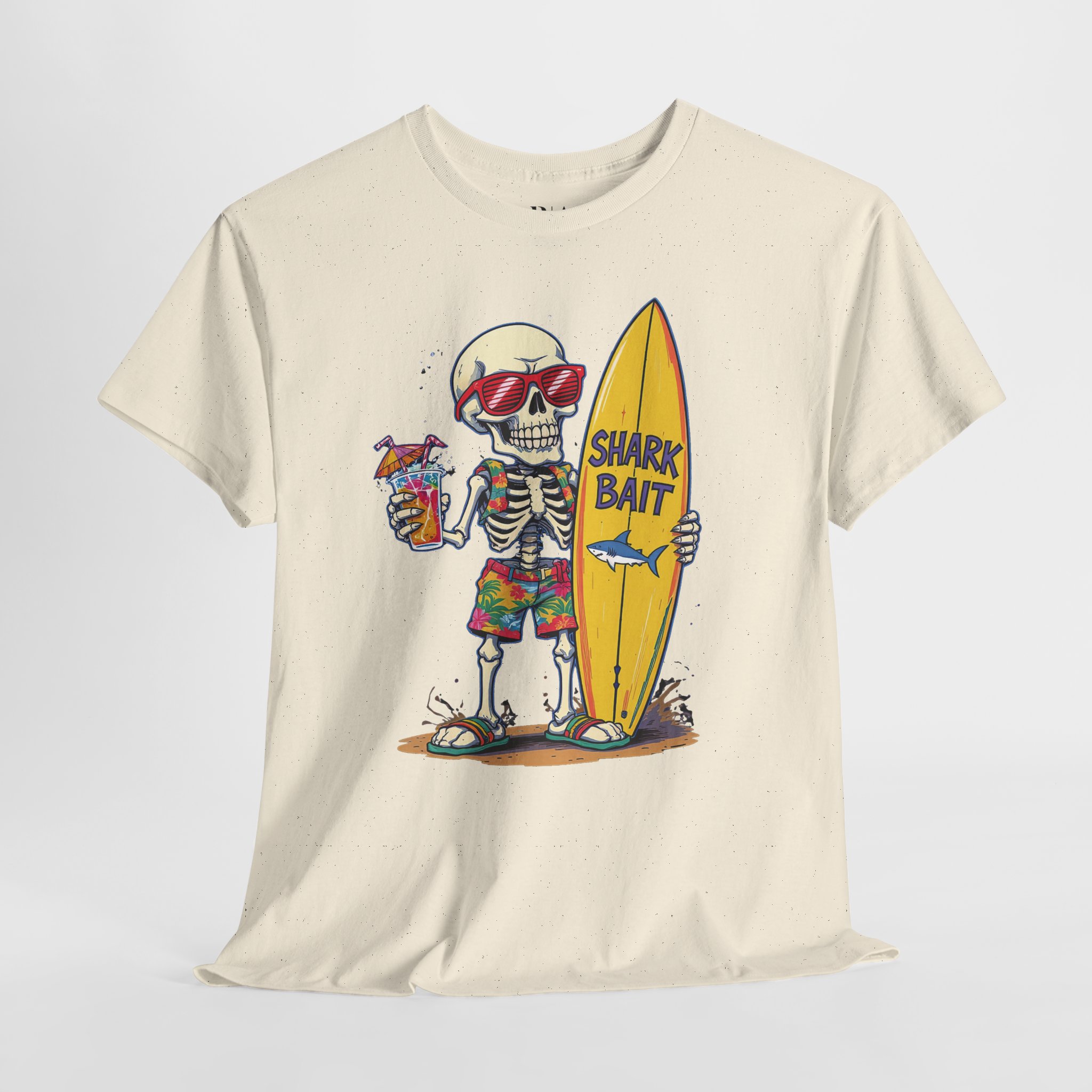 Shark Bait & Sun Shades - Graphic Tee - Image 2