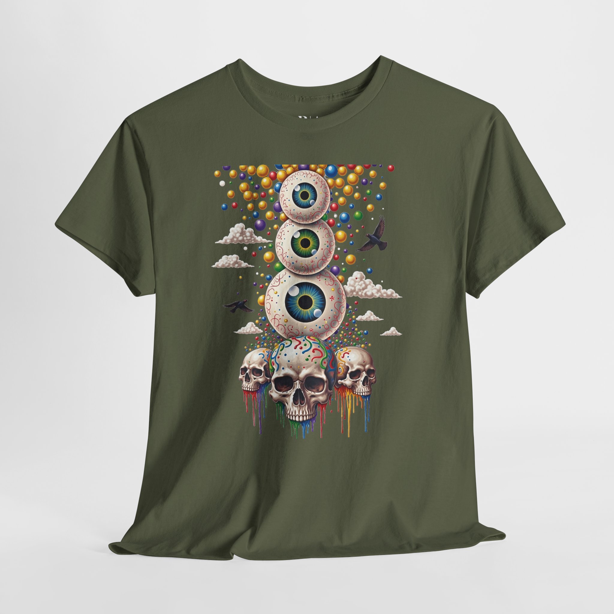 Surreal Skullscape - Graphic Tee - Image 4