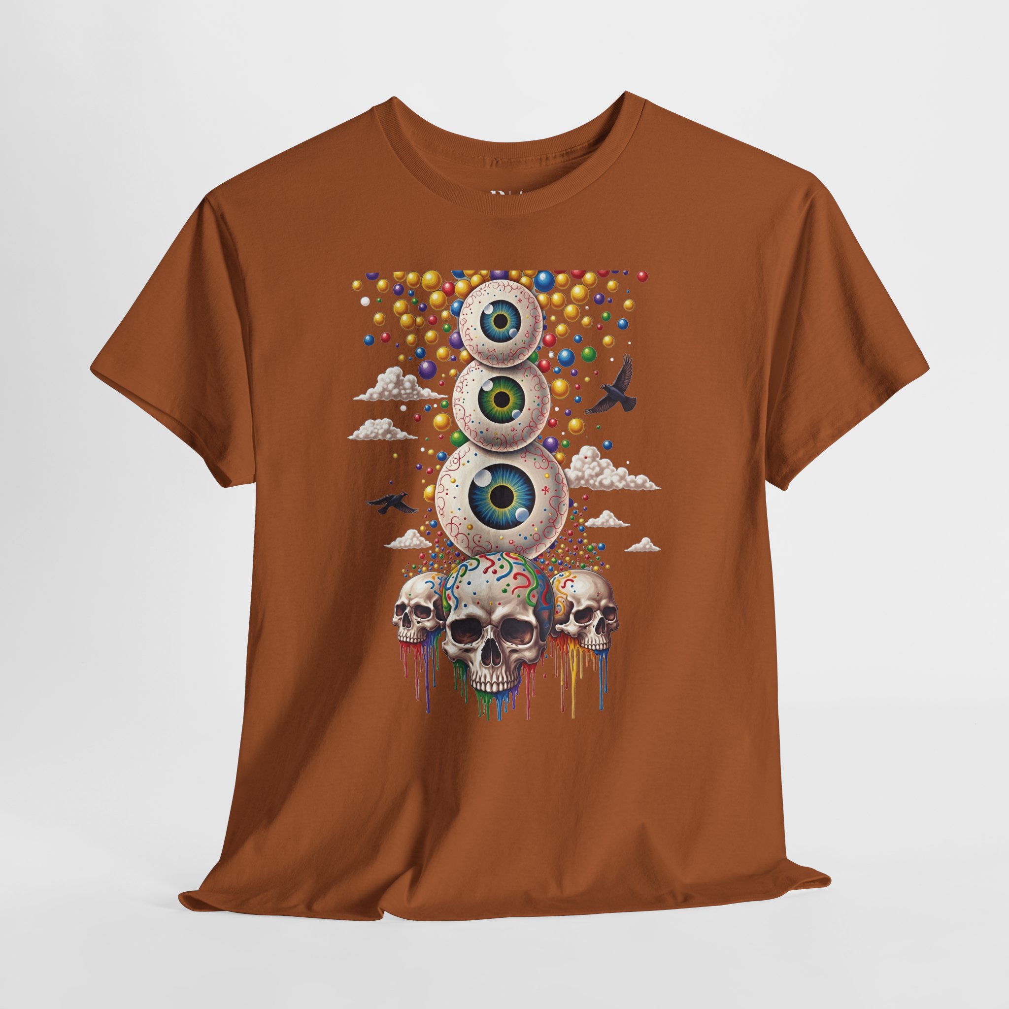 Surreal Skullscape - Graphic Tee - Image 3