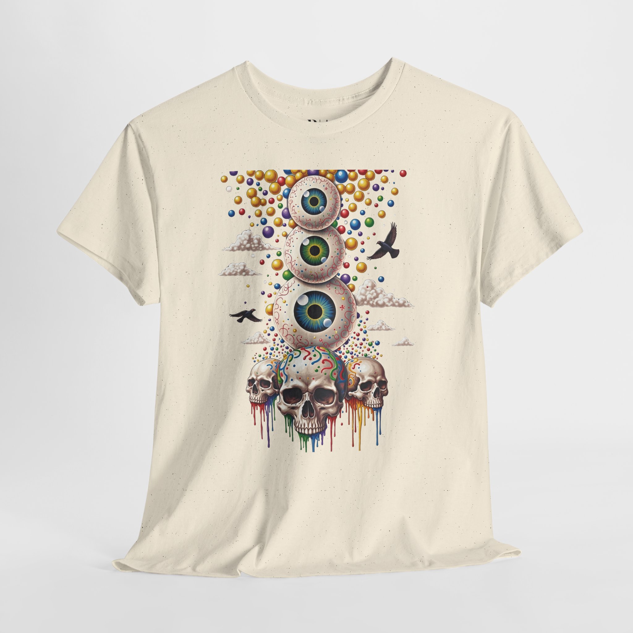 Surreal Skullscape - Graphic Tee - Image 2