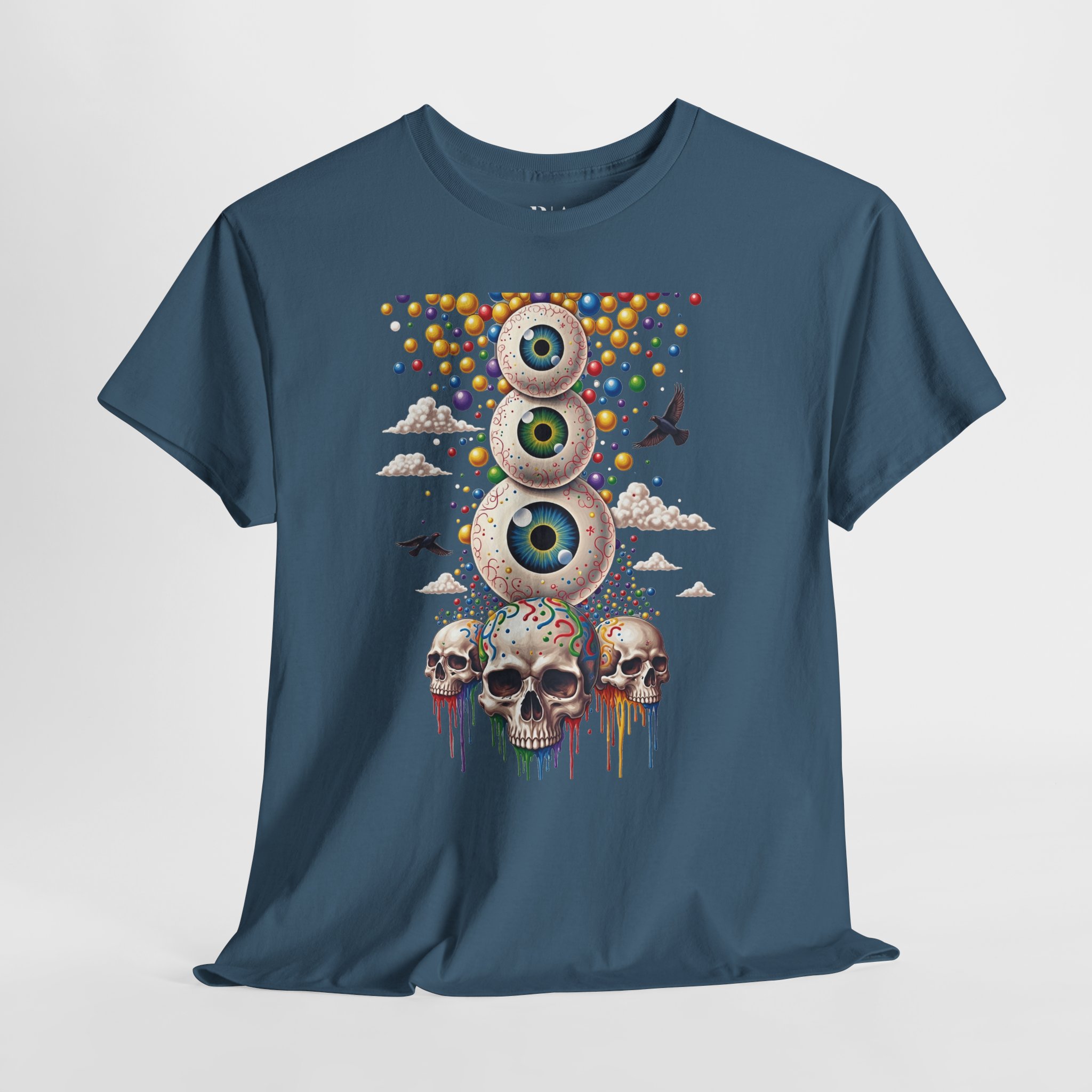 Surreal Skullscape - Graphic Tee - Image 5