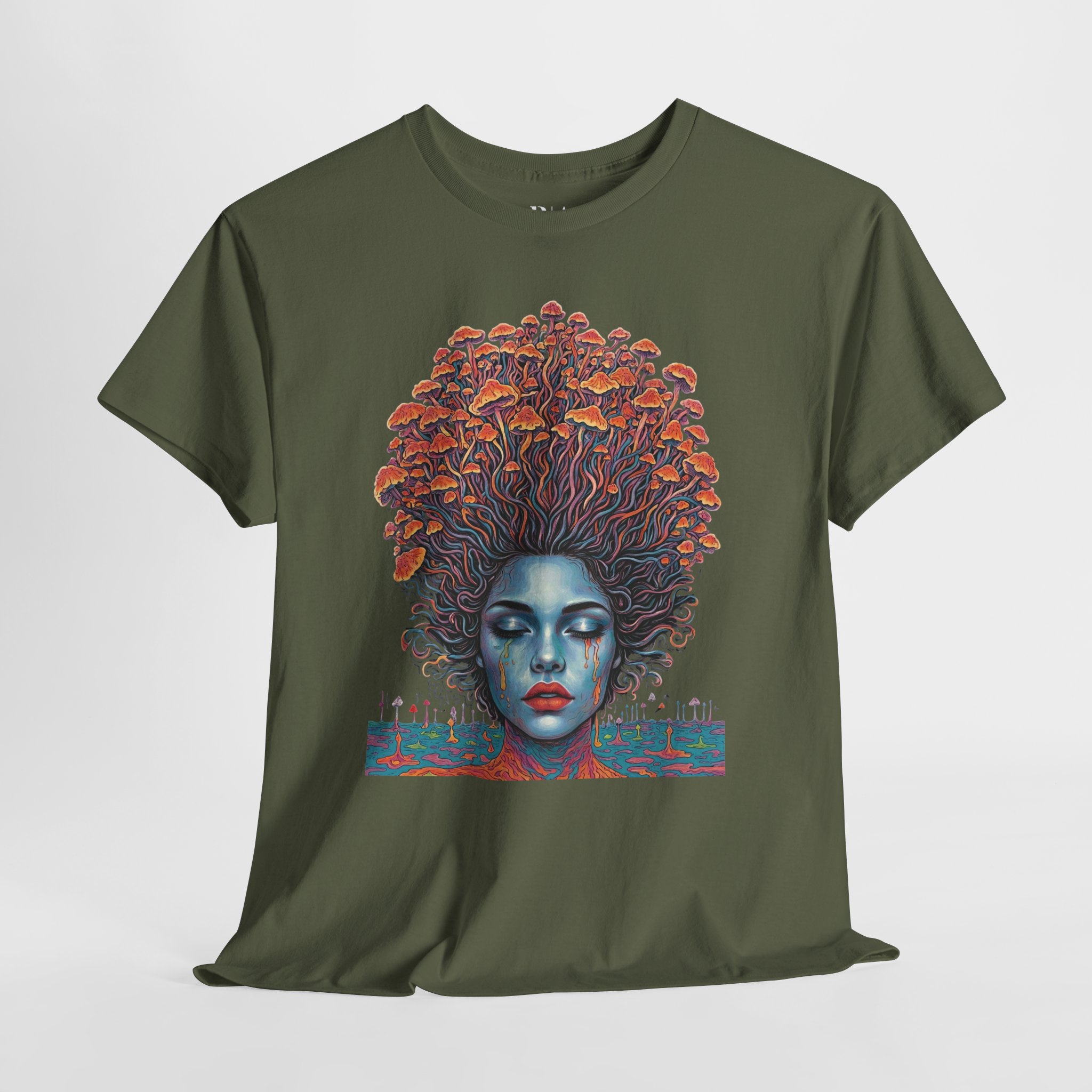 Surreal Spore Burst - Graphic Tee - Image 4