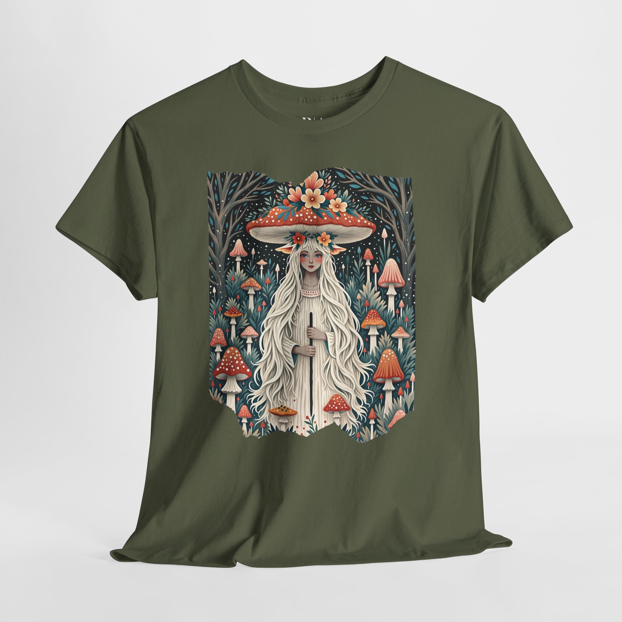 The Mycelium Maiden - Graphic Tee - Image 4