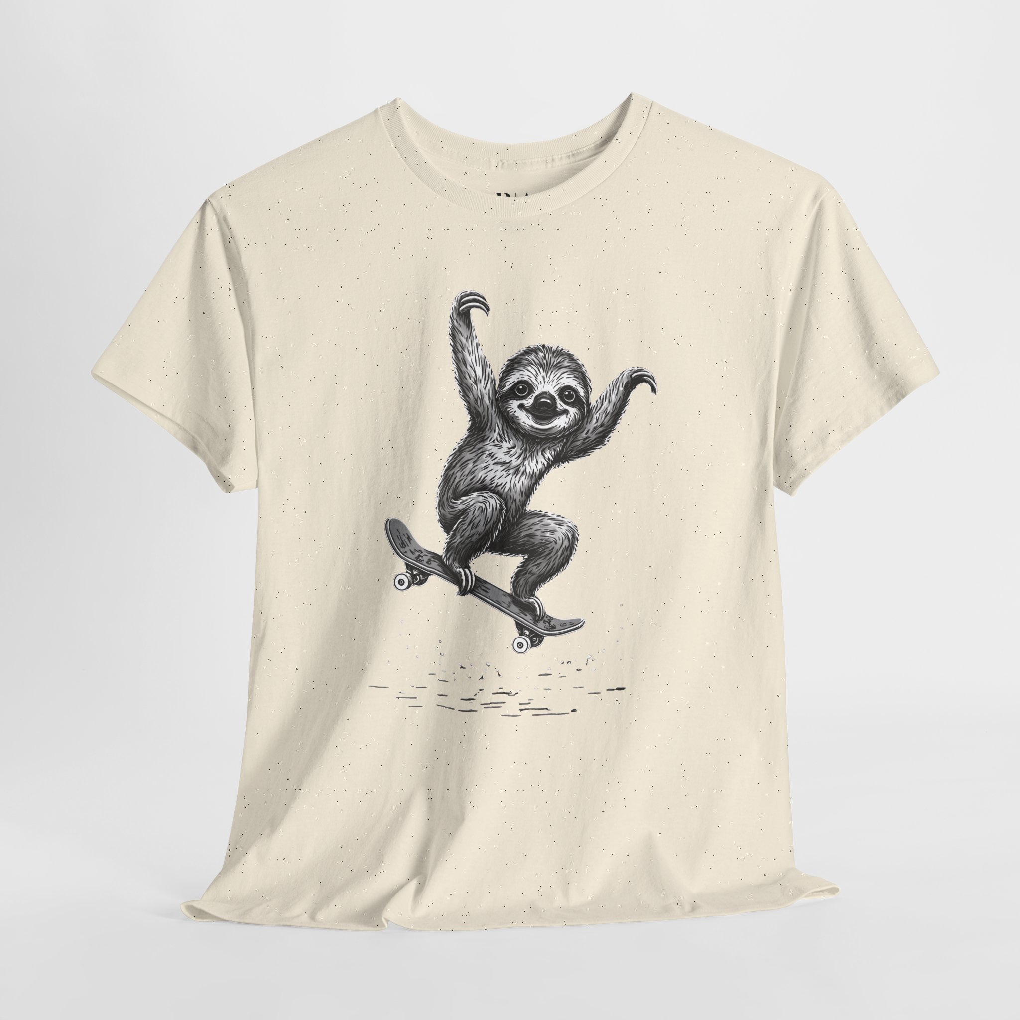 The Stoked Sloth Soars - Graphic Tee - Image 2