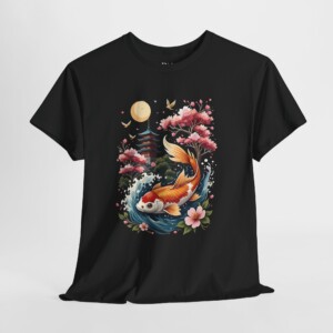 Tranquil Waters, Golden Fins - Graphic Tee