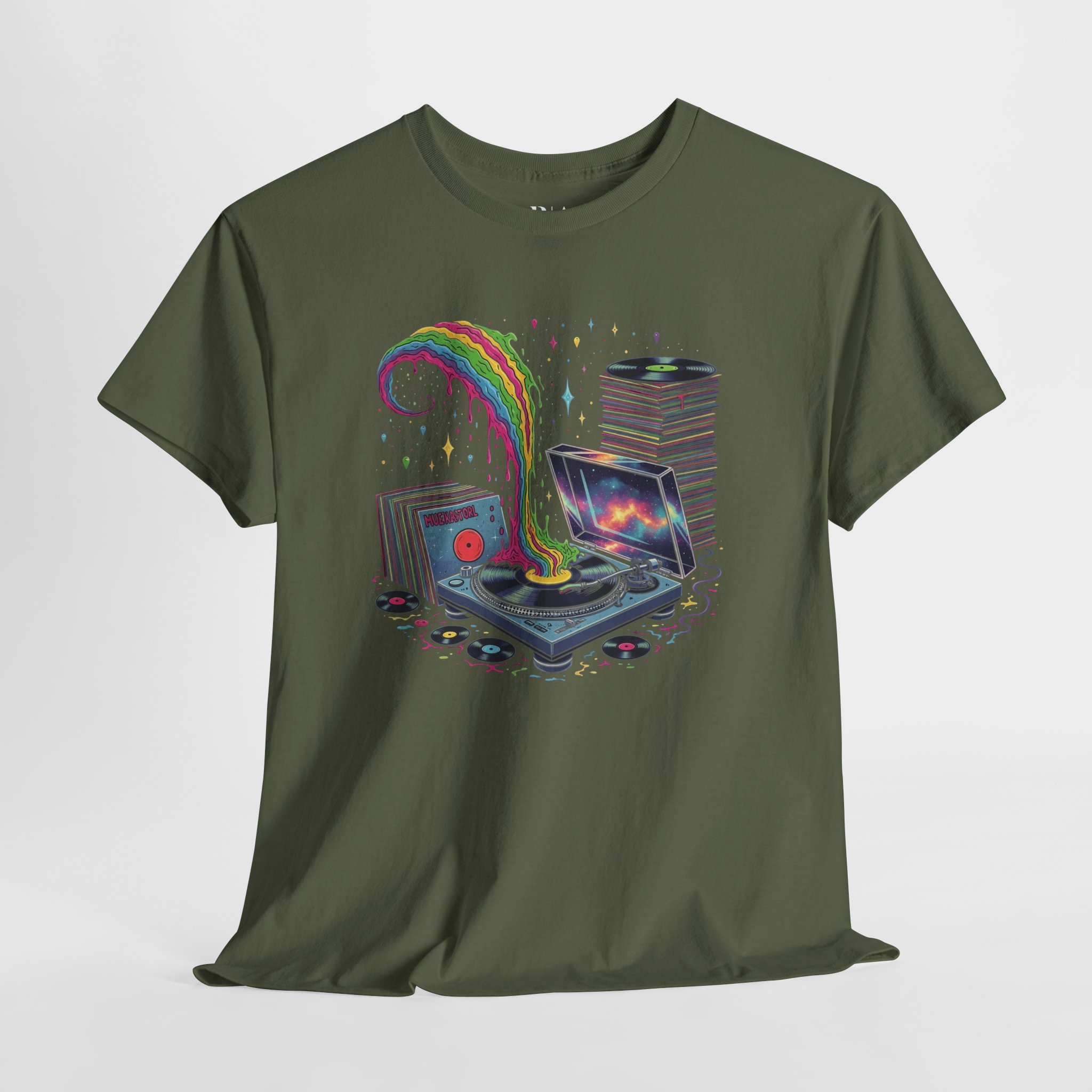 Vinyl Dreams in Color - Graphic Tee - Image 4