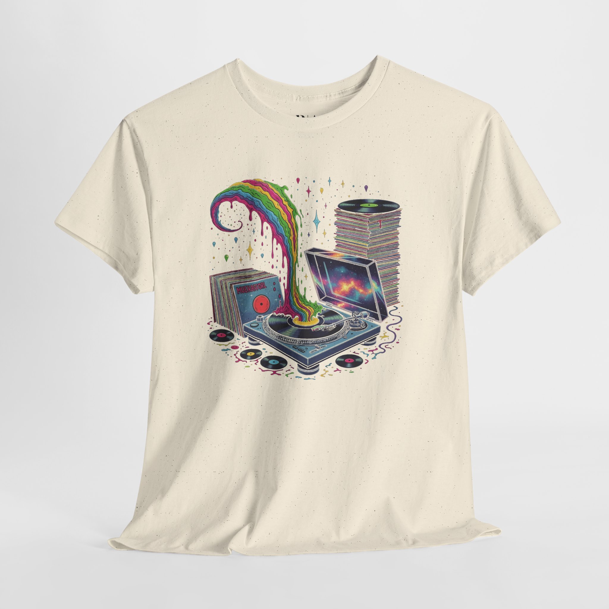 Vinyl Dreams in Color - Graphic Tee - Image 2